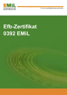 Deckblatt Efb-Zertifkat