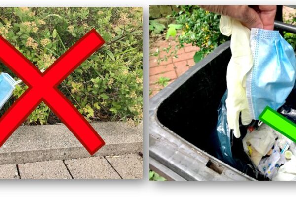 Falsche und richtige Entsorgung
