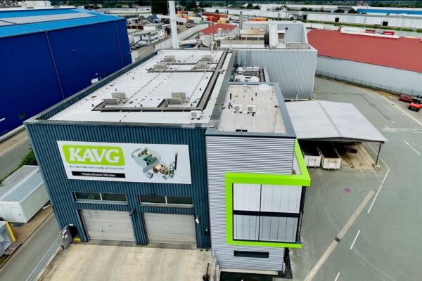 Heizkraftwerk Luftaufnahme