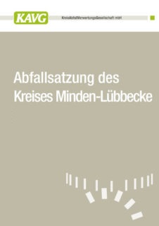 Abfallsattzung des Kreises Minden-Lübbecke
