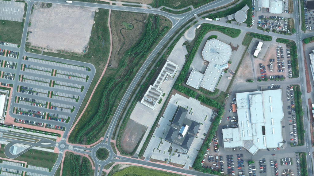 Luftbild Energiezentrale