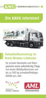 Flyer Schadstoffsammlung