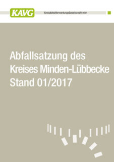 Abfallsatzung des Kreises Minden-Lübbecke