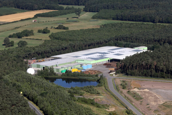 Luftaufnahme Kompostwerk Pohlsche Heide