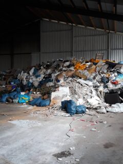 Plastiktüten im Bioabfall